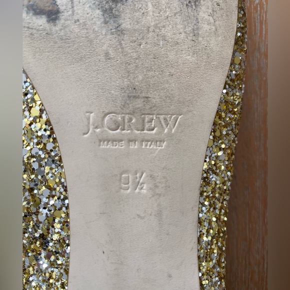 J. Crew Glitter Ballet Flats - Picture 9 of 11